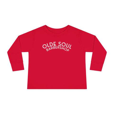 Gold Patch Toddler Long Sleeve Tee