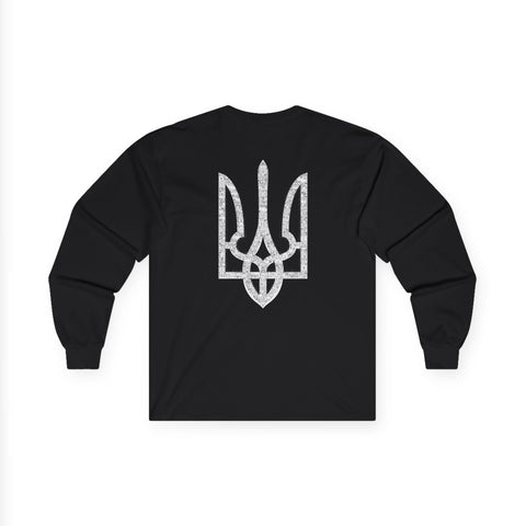 Raise TridentS Not White Flags Cotton Long Sleeve Tee