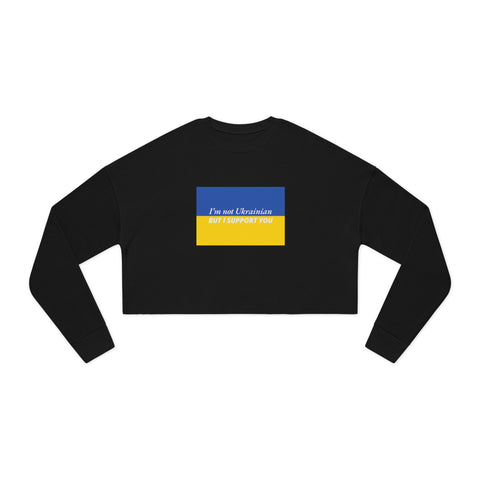 I Support You Women's Cropped Sweatshirt