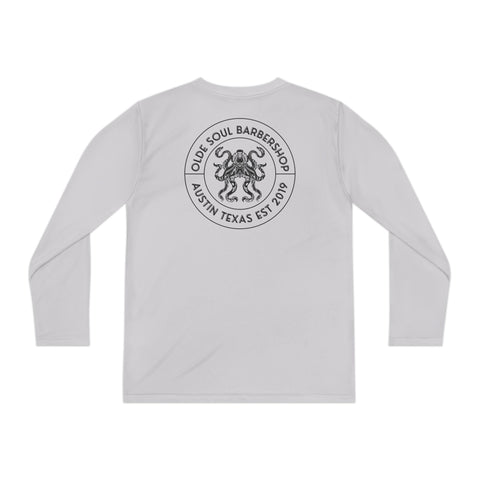 Gold Patch Youth Long Sleeve Tee