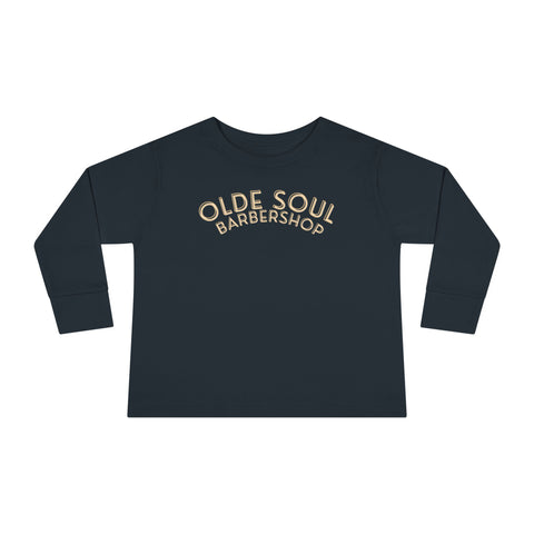 Gold Patch Toddler Long Sleeve Tee