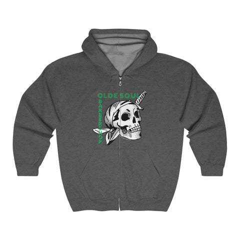 Olde Soul Pirate Crew Full Zip Hooded Sweatshirt