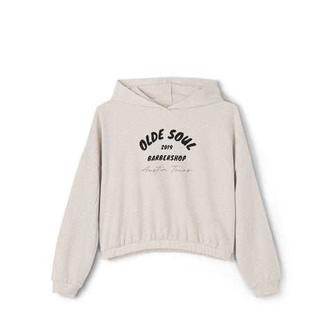 Olde Soul Pirate Jack Cropped Hoodie — Women's Cinched Hem