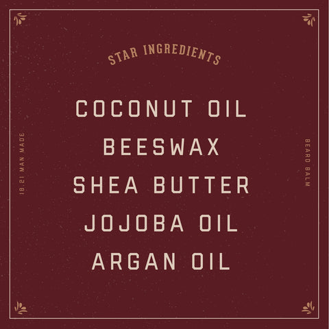 18.21 Man Made Spiced Vanilla Beard Balm