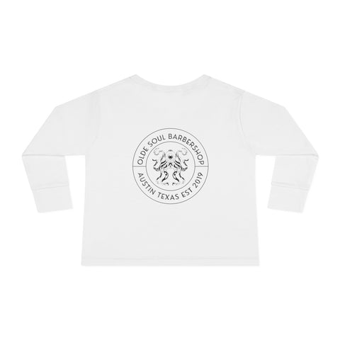 Gold Patch Toddler Long Sleeve Tee