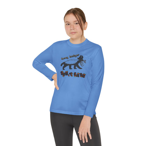 Honey Badger Don't Care Youth Long Sleeve Tee