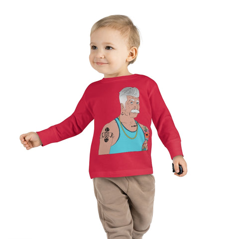 Olde Soul Einstein TODDLER Long Sleeve Tee