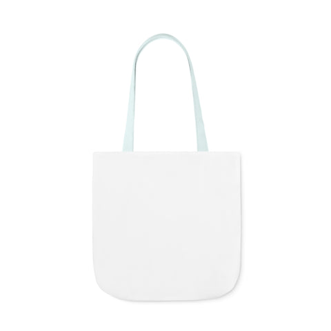 Floral Tryzub Canvas Tote Bag