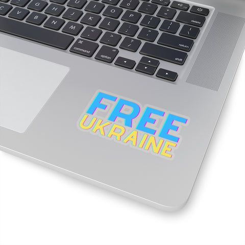 'Free Ukraine' With Vishivanka Sticker