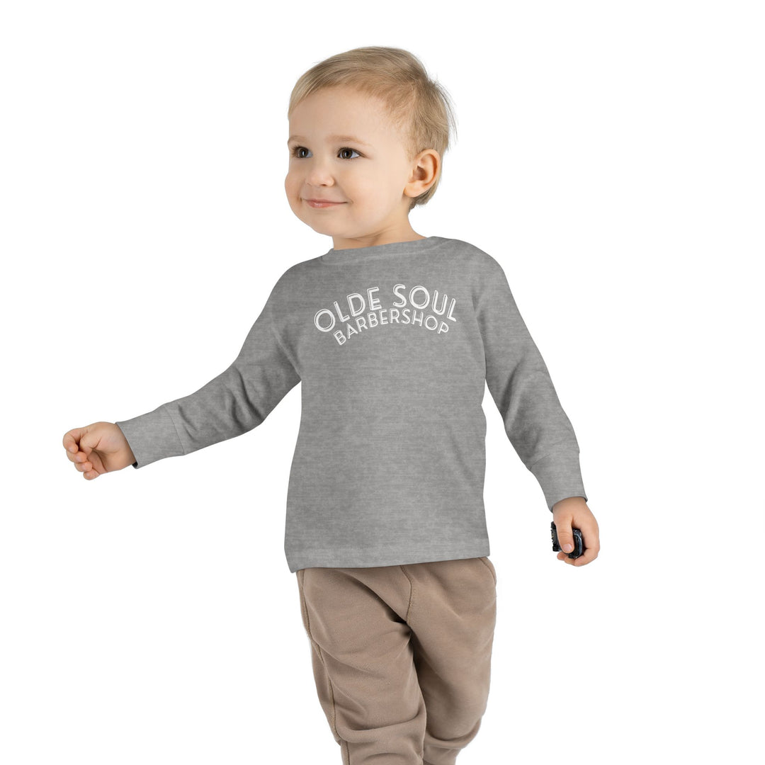 Gold Patch Toddler Long Sleeve Tee