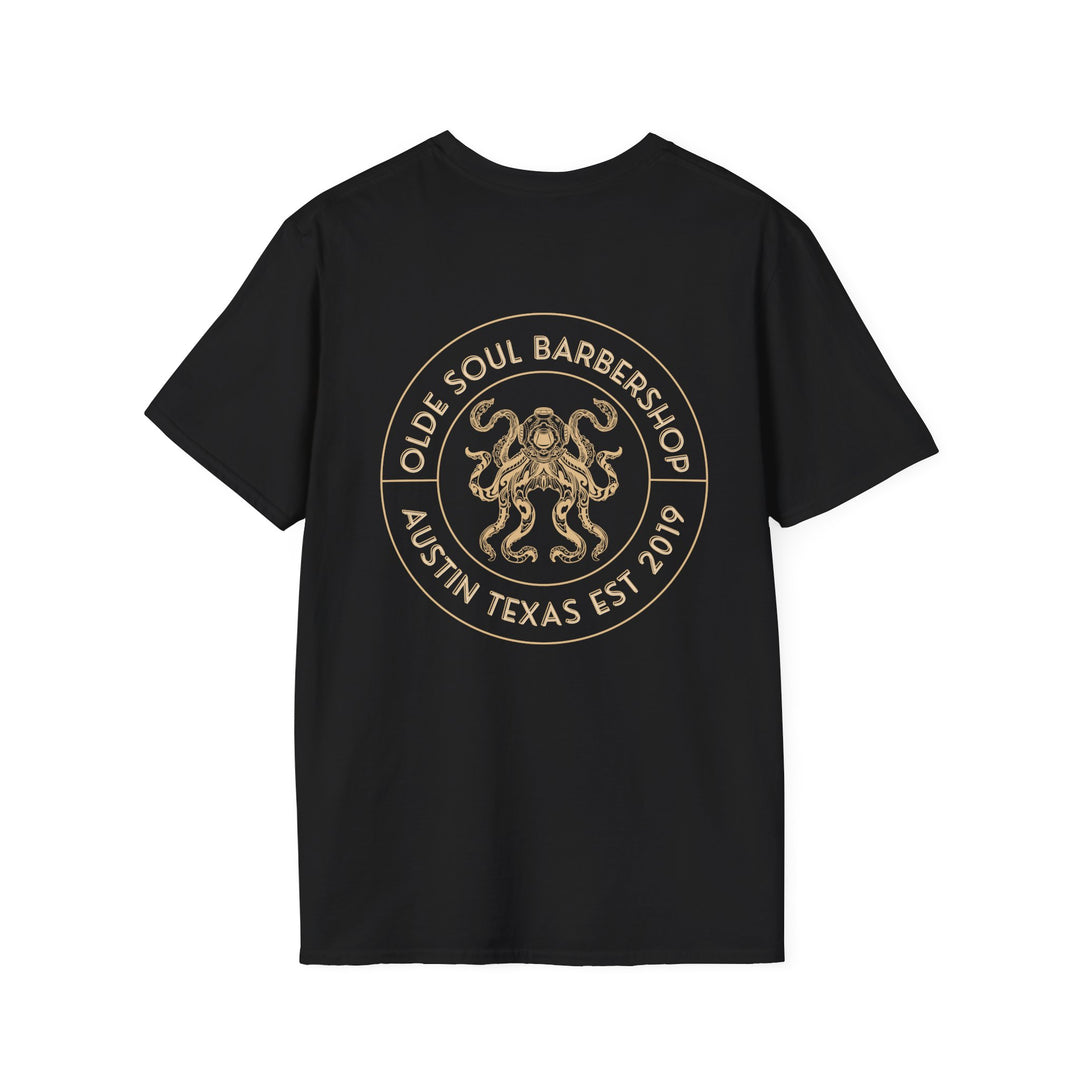 Kraken Me Up Olde Soul Barbershop Tee