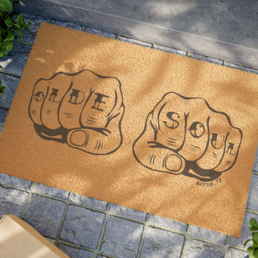 Olde Knuckles Doormat