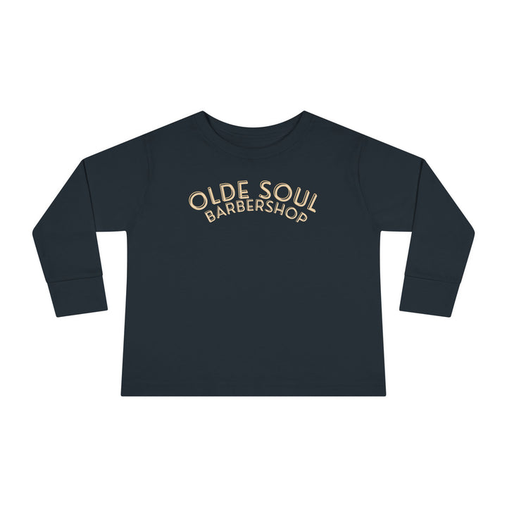 Gold Patch Toddler Long Sleeve Tee