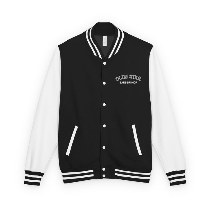 Olde Soul Barbershop Retro Letterman Jacket