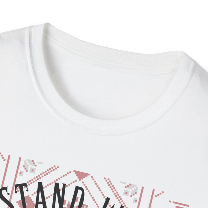 'I Stand With Ukraine' With Vishivanka Unisex Softstyle T-Shirt