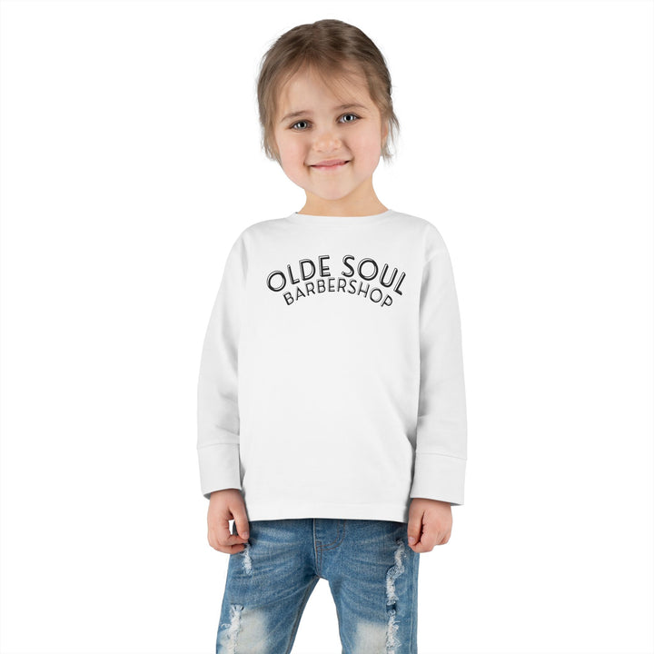 Gold Patch Toddler Long Sleeve Tee