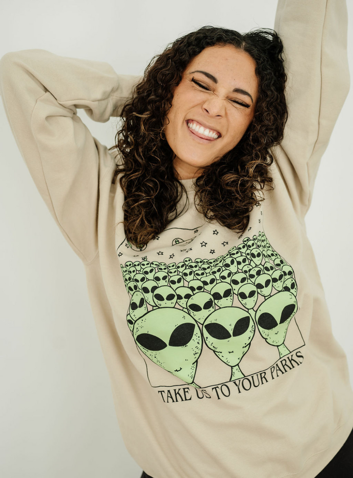 Alien Sweatshirt by Indy Brand