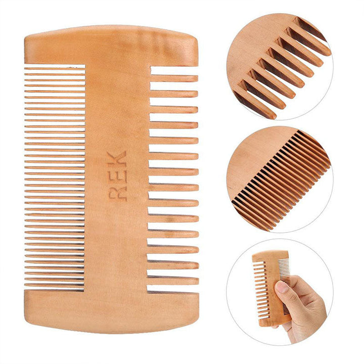 REK Sandalwood Beard Comb | REK Cosmetics by REK Cosmetics