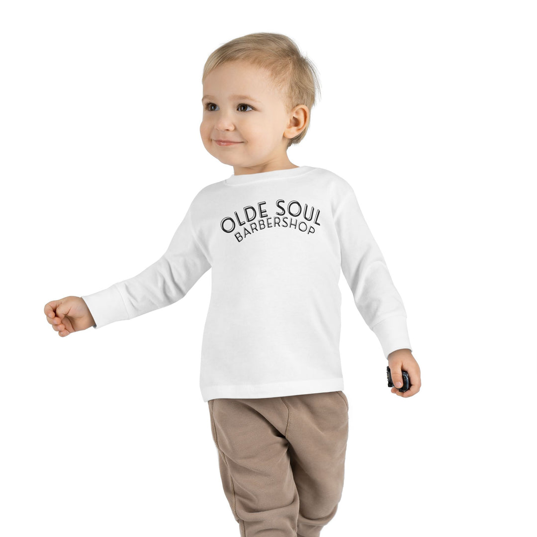 Gold Patch Toddler Long Sleeve Tee