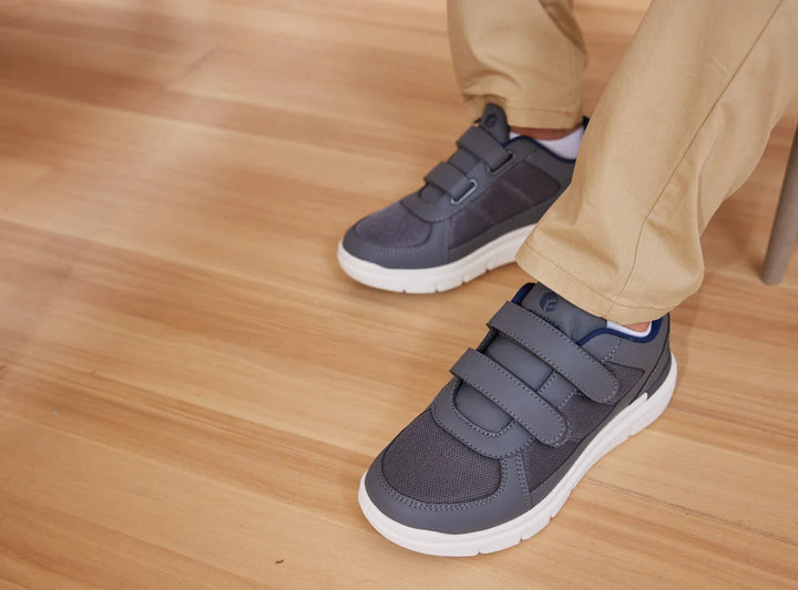 FitVille Men's EasyTop Duo Strap Diabetic Shoes V3 by FitVille