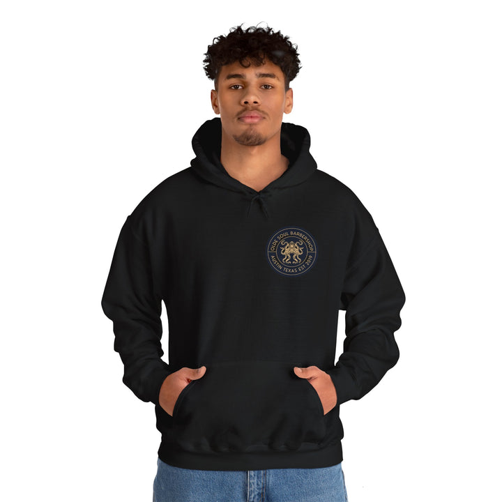 Gold Patch Hooded Sweatshirt