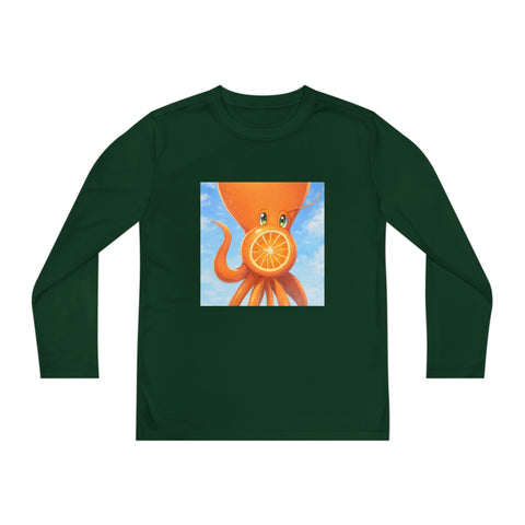 Orange You Monster Kids Long Sleeve Tee