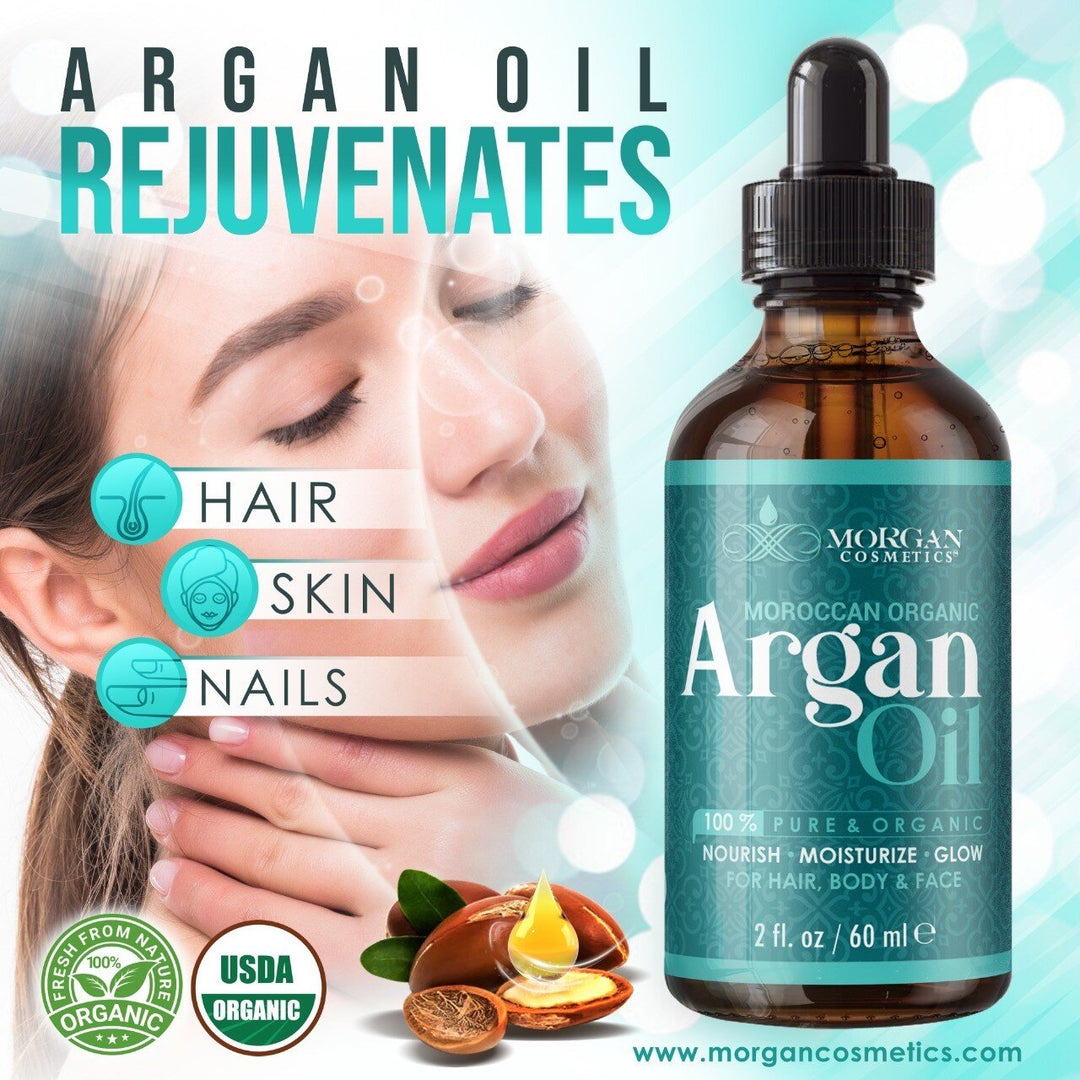 100% Pure Argan Oil by Morgan Cosmetics