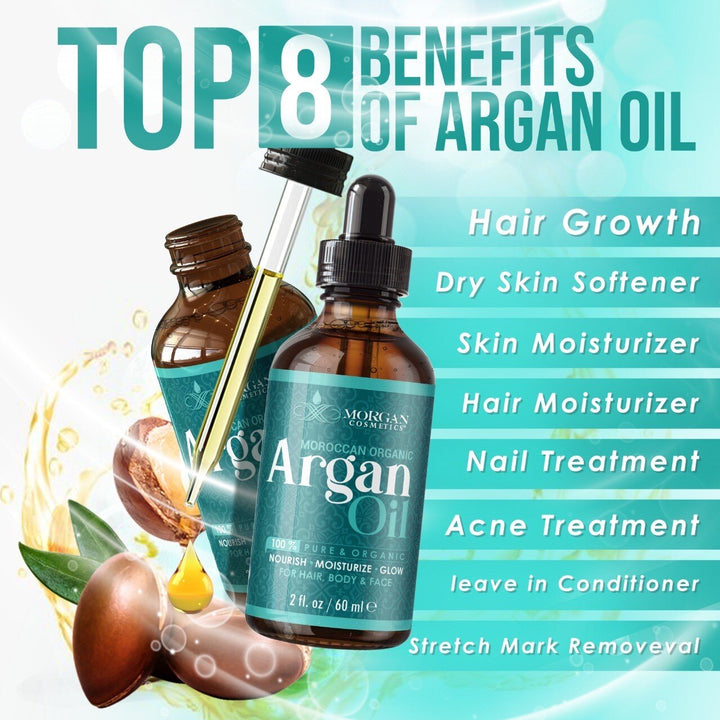 100% Pure Argan Oil by Morgan Cosmetics