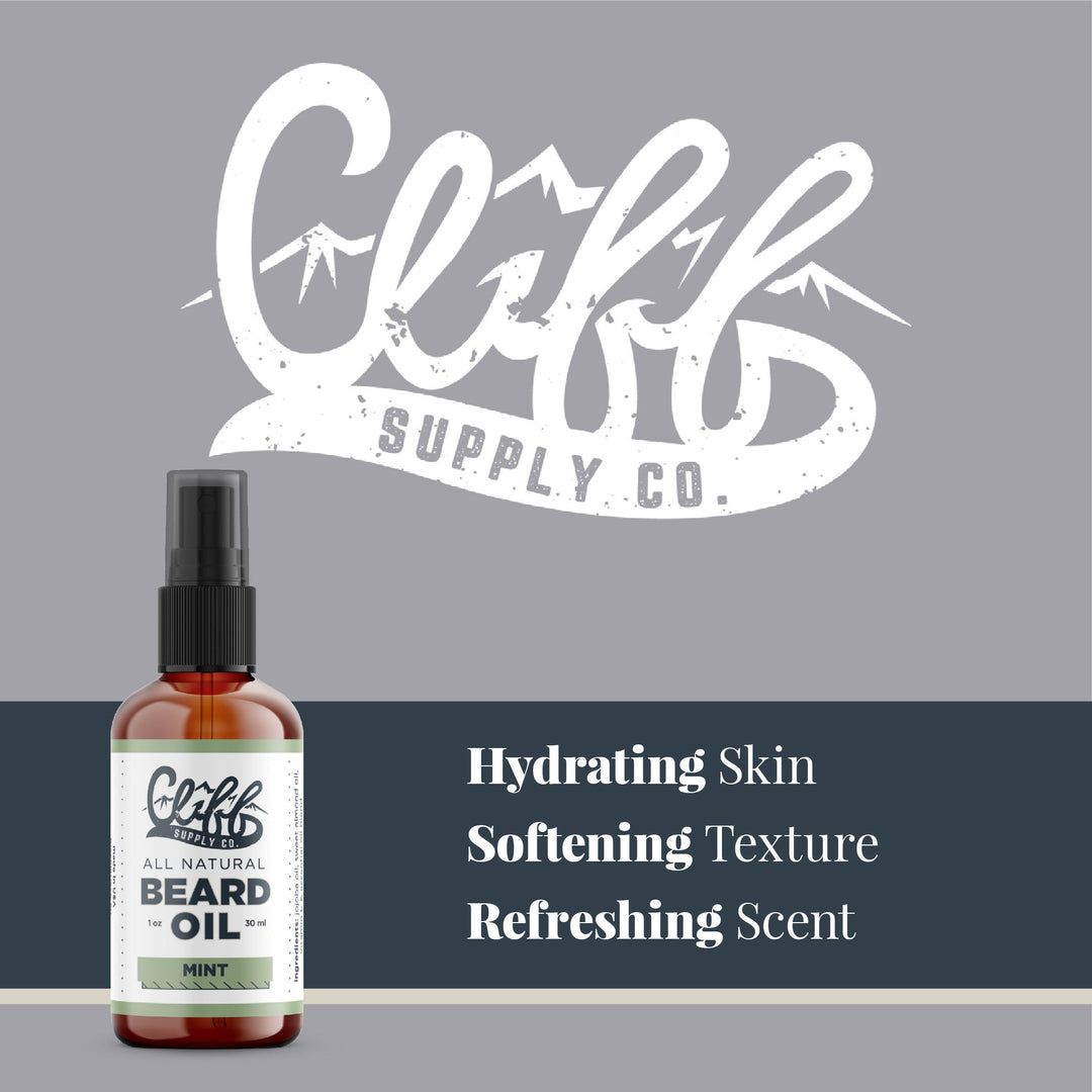 Beard Oil - Mint by Cliff Supply