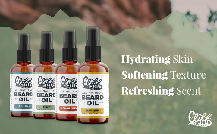 Beard Oil 4-Pack by Cliff Supply