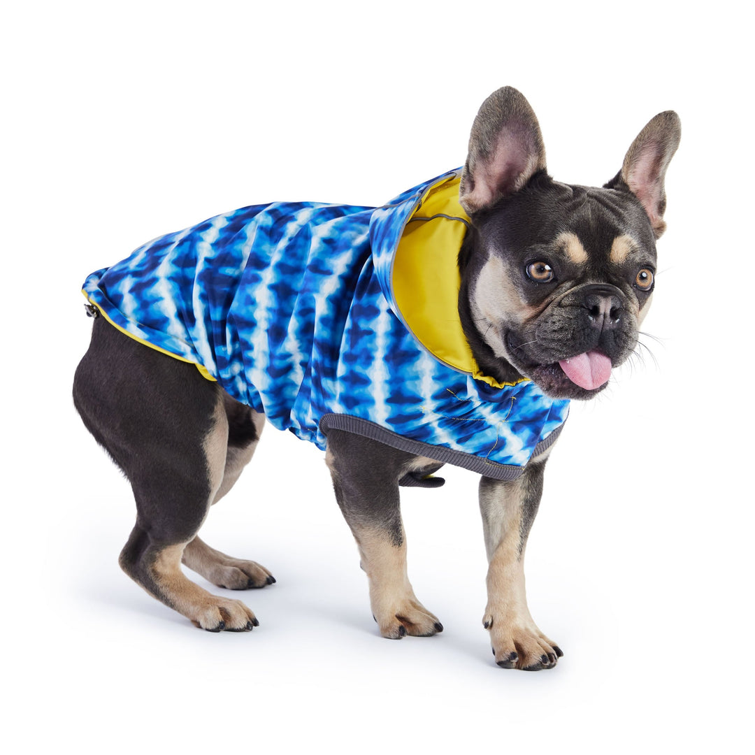 Reversible Elasto-Fit Raincoat - Yellow/Blue by GF Pet