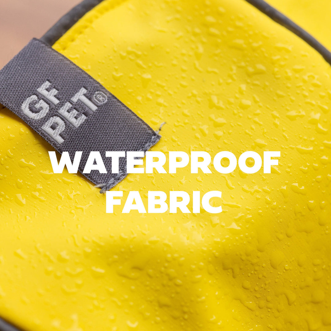 Reversible Elasto-Fit Raincoat - Yellow/Blue by GF Pet