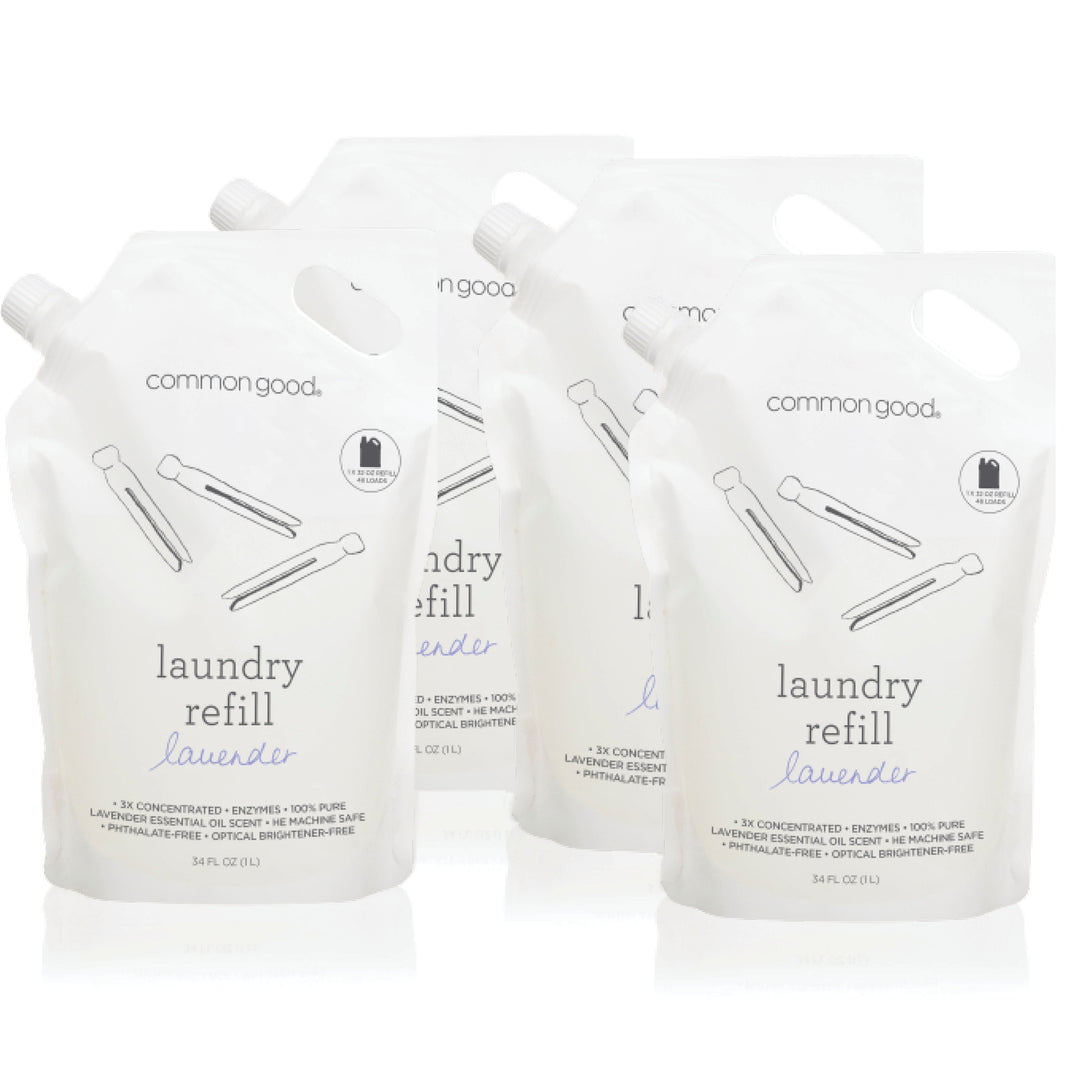 Laundry Detergent Refill Pouch, 34 Fl Oz by Common Good