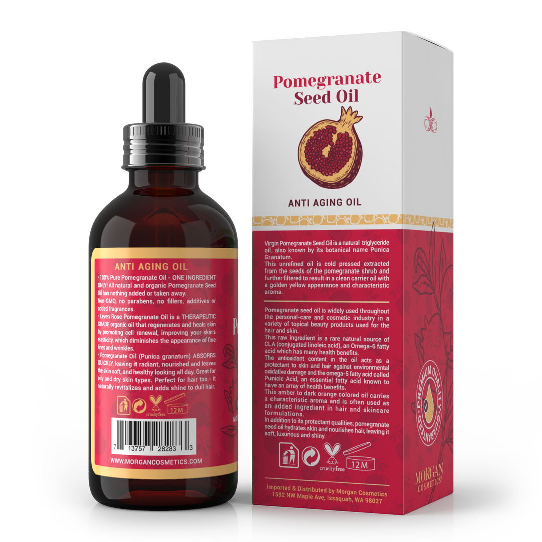 100% Pure Pomegranate Oil 2 oz by Morgan Cosmetics