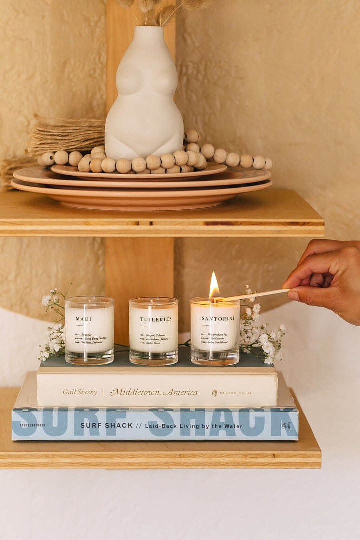 Escapist Mini Candle Set by Brooklyn Candle Studio