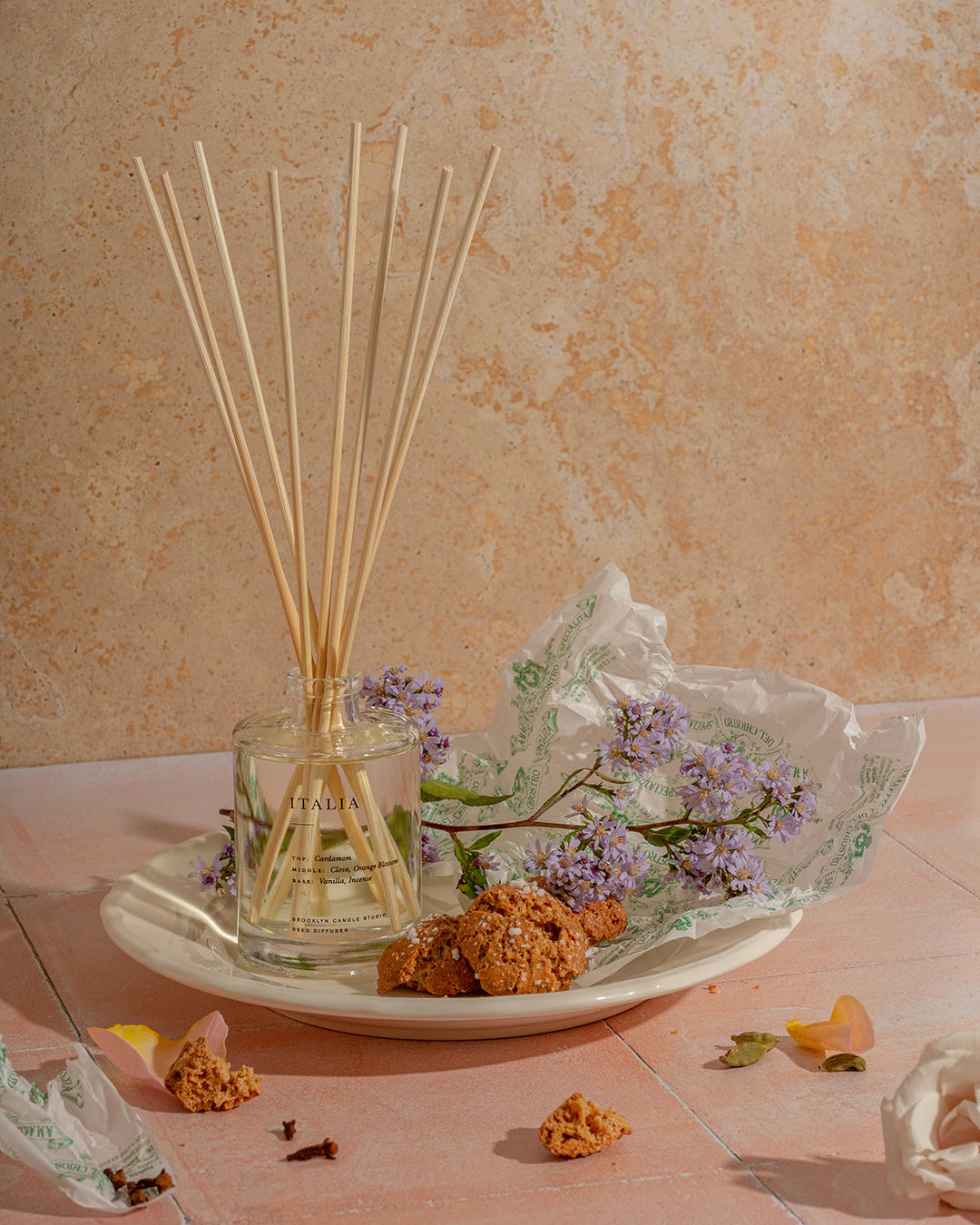 Italia Reed Diffuser by Brooklyn Candle Studio