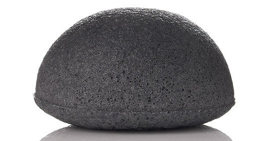 Konjaku Fiber & Charcoal Exfoliating Sponge by Heliotrope San Francisco