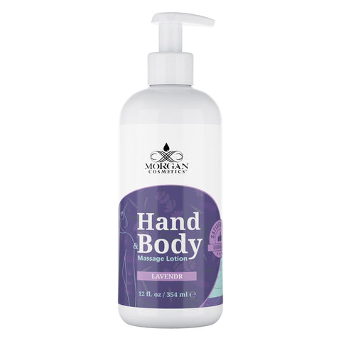 Morgan Cosmetics Hand & Body Lotion Lavender 12 oz by Morgan Cosmetics