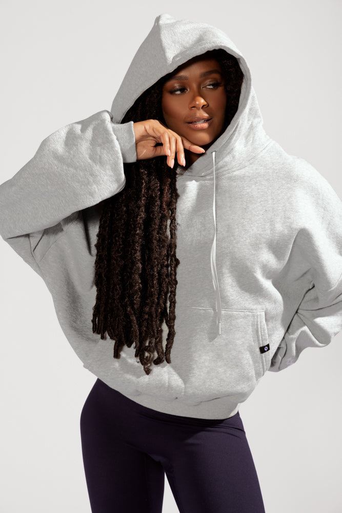 Pullover Cloud Hoodie - Heather Grey by POPFLEX®