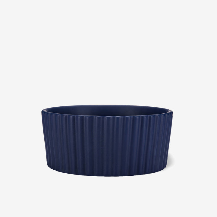 Ripple Ceramic Dog Bowl by Waggo