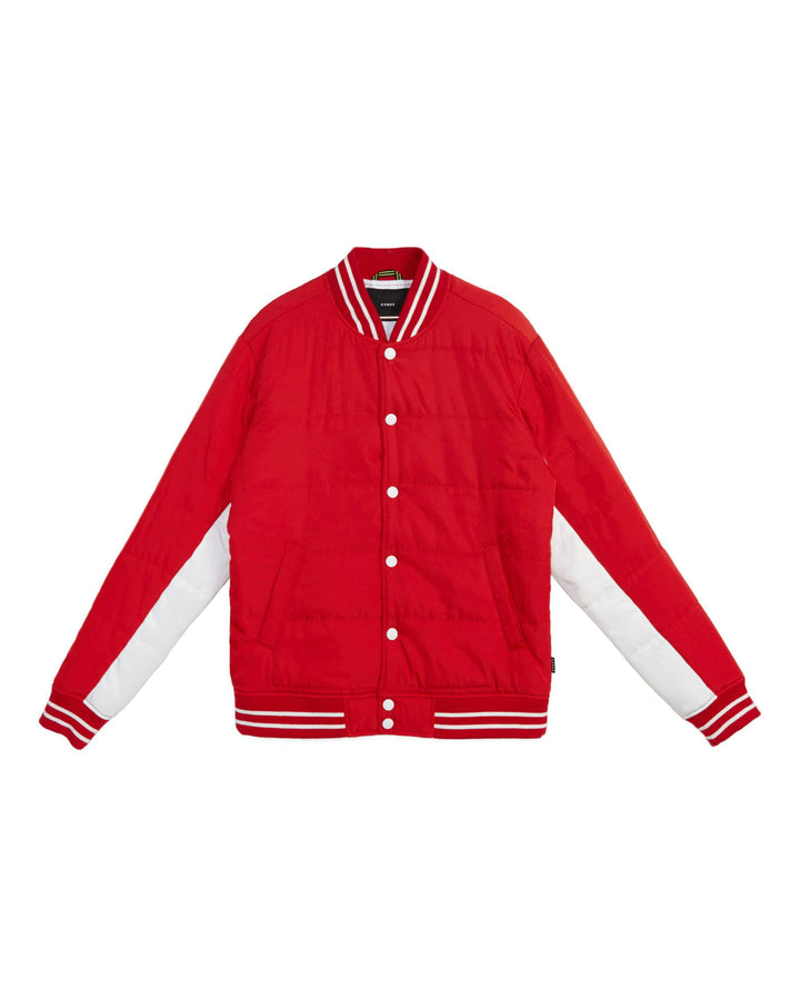 Konus Men's Bomber Jacket in Red by Shop at Konus