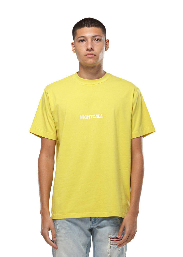 Konus Men's Graphic Tee in Yellow by Shop at Konus