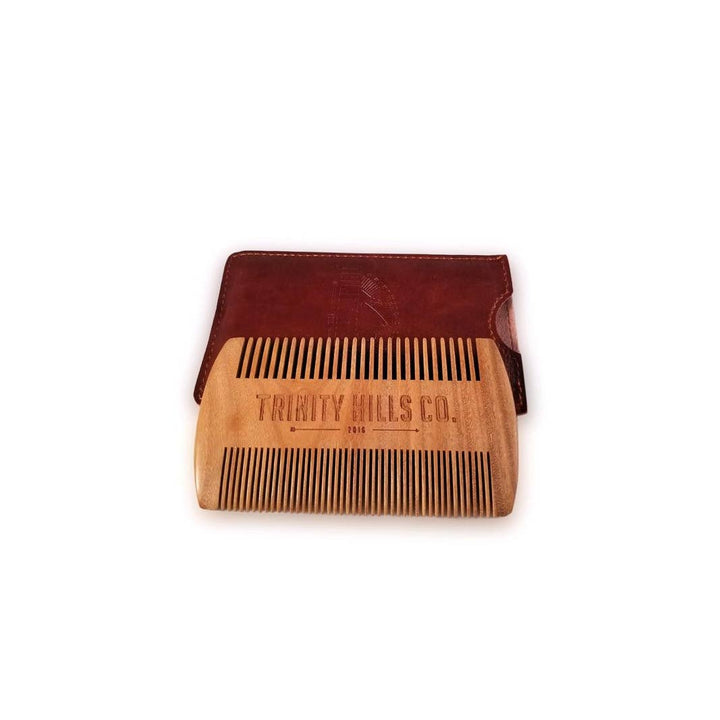 Trinity Hills Co Dual Sandalwood Beard Comb