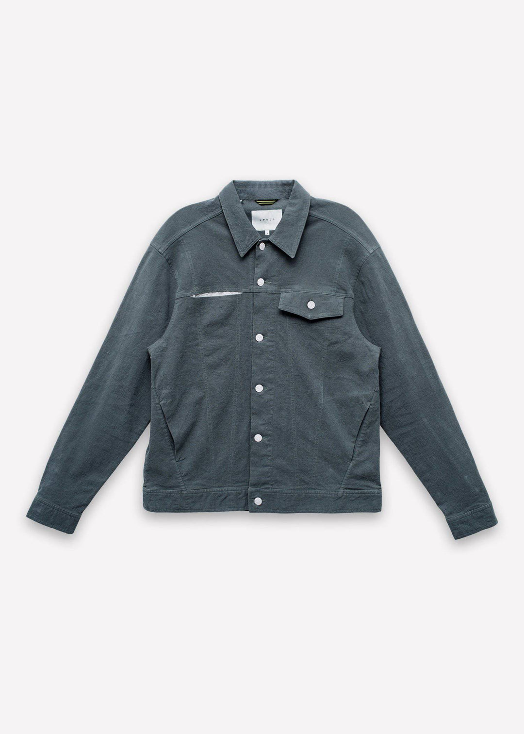 Konus Men's Trucker Jacket in Green by Shop at Konus