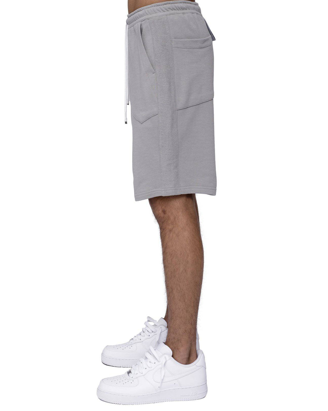 Konus Men's Terry Shorts / Warren In Grey by Shop at Konus