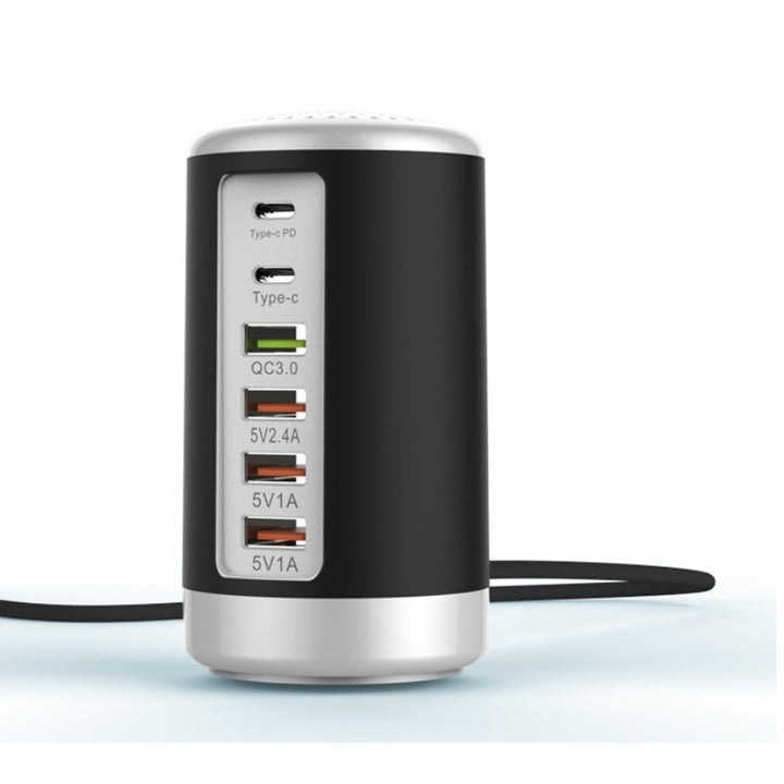 Tower USB With 6 High Speed Charging Ports by VistaShops