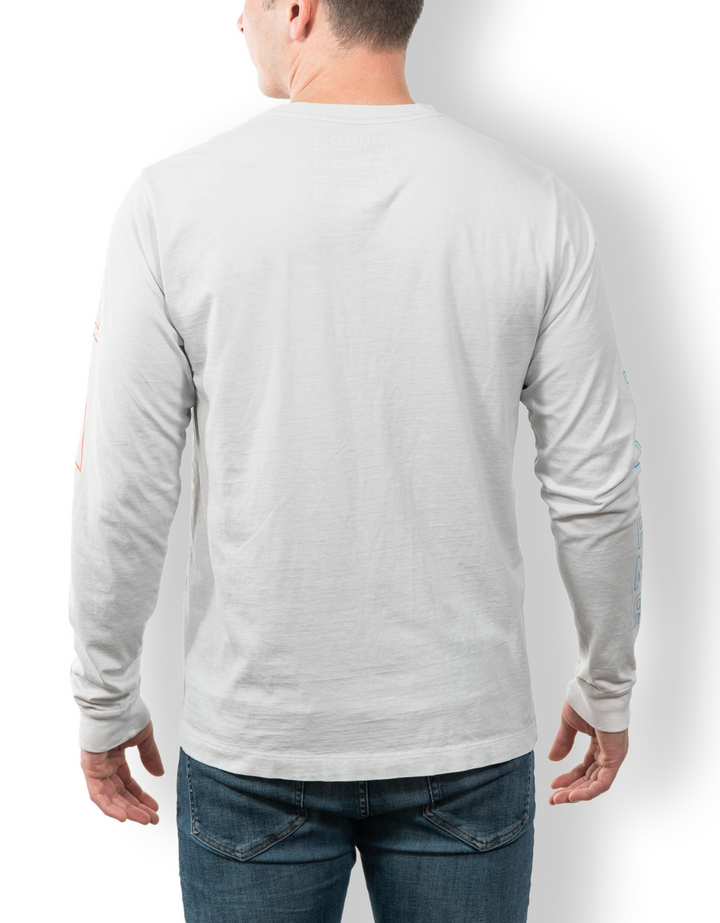 A JOLT TO BORING - ŠALTA LONG SLEEVE GRAPHIC T-SHIRT by Bajallama