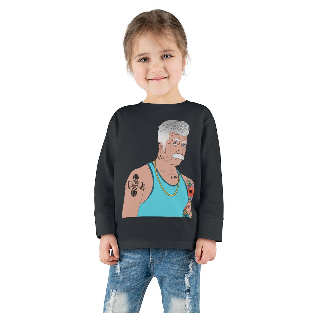 Olde Soul Einstein TODDLER Long Sleeve Tee