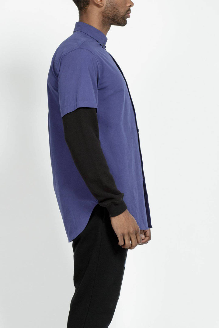 Men's 2 Layer Shirt in Deep Cobalt by Shop at Konus