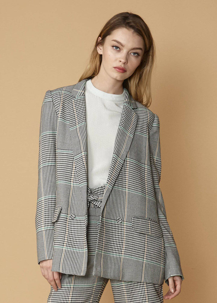 Women's Glen Plaid Blazer in Fall Glen by Shop at Konus